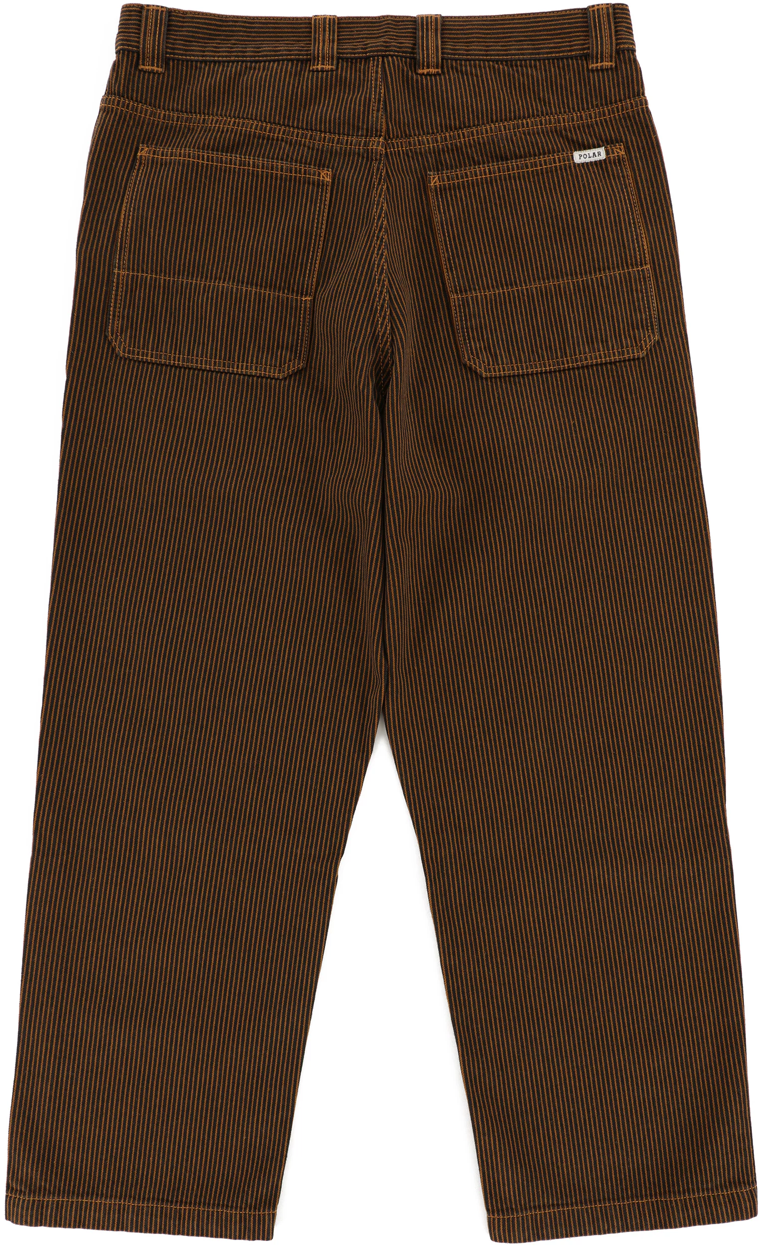 邦楽 . POLAR 93 Workpants Brown Black Polar Skate Co. '93! Work Pants