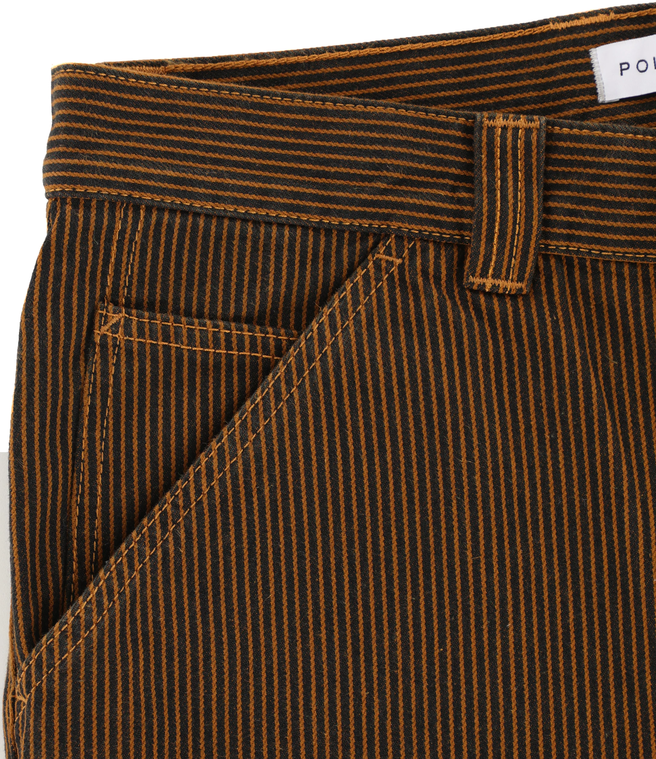 Polar Skate Co. '93! Work Pants - rust hickory stripe | Tactics