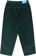 Polar Skate Co. Big Boy Corduroy Pants - dark emerald - reverse