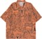 Polar Skate Co. Exist Bowling S/S Shirt - orange