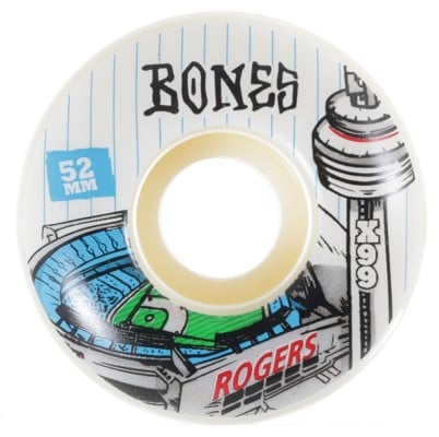Bones Rogers Pro X-Formula V1 Standard Skateboard Wheels - centre (99a) - view large