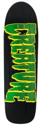 Creature Logo Spray 9.3 Skateboard Deck