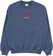 Polar Skate Co. Faces Crew Sweatshirt - grey blue