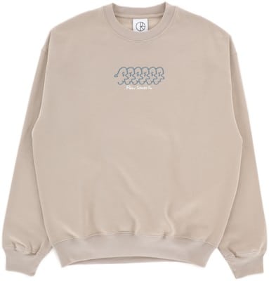 Polar Skate Co. Faces Crew Sweatshirt - taupe - view large