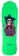 Powell Peralta Chris Hiett Skull 9.5 Skateboard Deck - green