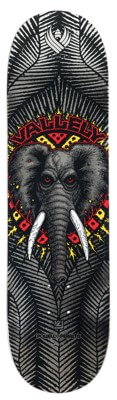 Powell Peralta Vallely Elephant 8.63 Flight Skateboard Deck - silver foil - view large