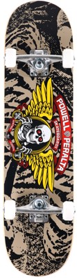 Powell Peralta Winged Ripper Birch 8.0 Complete Skateboard - khaki/black - view large