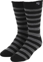 DG Hill Winter Thermal (2 Pack) Sock - black/grey stripe