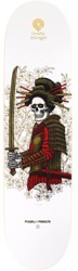 Powell Peralta Yosozumi Onna-Bugeisha 8.25 Skateboard Deck - white/gold foil