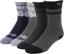 DG Hill Winter Thermal (4 Pack) Sock - blue/grey snowflake