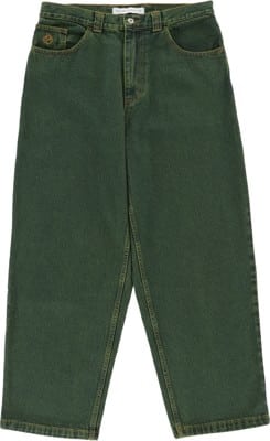 Polar Skate Co. Big Boy Jeans - chartreuse/blue - view large