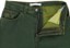 Polar Skate Co. Big Boy Jeans - chartreuse/blue - open