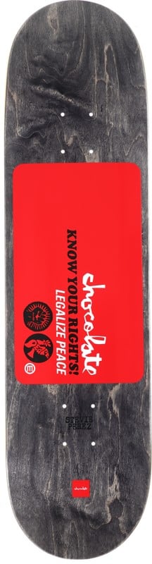 Perez Know Your Rights 8.4 Skateboard Deck