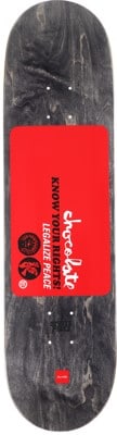 Chocolate Perez Know Your Rights 8.4 Skateboard Deck - view large