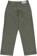Polar Skate Co. 44! Canvas Pants - grey green - reverse