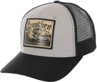 Creature High Country Trucker Hat - black/off white