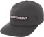 Independent Bar Logo Snapback Hat - charcoal