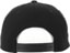Creature Mono Logo Snapback Hat - black - reverse
