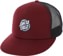 Santa Cruz Cruz Embroidered Trucker Hat - maroon/slate