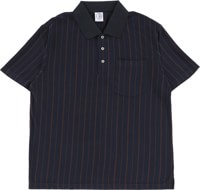 Polar Skate Co. Fancy Polo Shirt - navy/brown