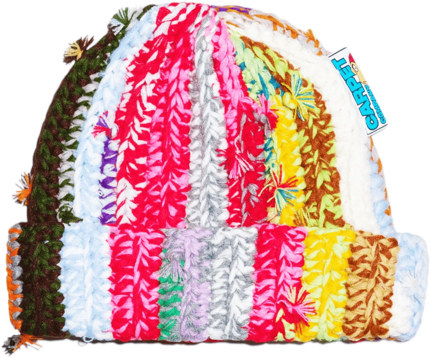 Carpet Jacquard Tag Beanie - multi | Tactics