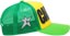Carpet Carpet Trucker Hat - green/yellow/red - side