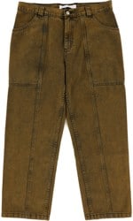 Polar Skate Co. Jiro Pants - yellow black