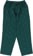 Polar Skate Co. No Comply Surf Pants - dark teal - reverse