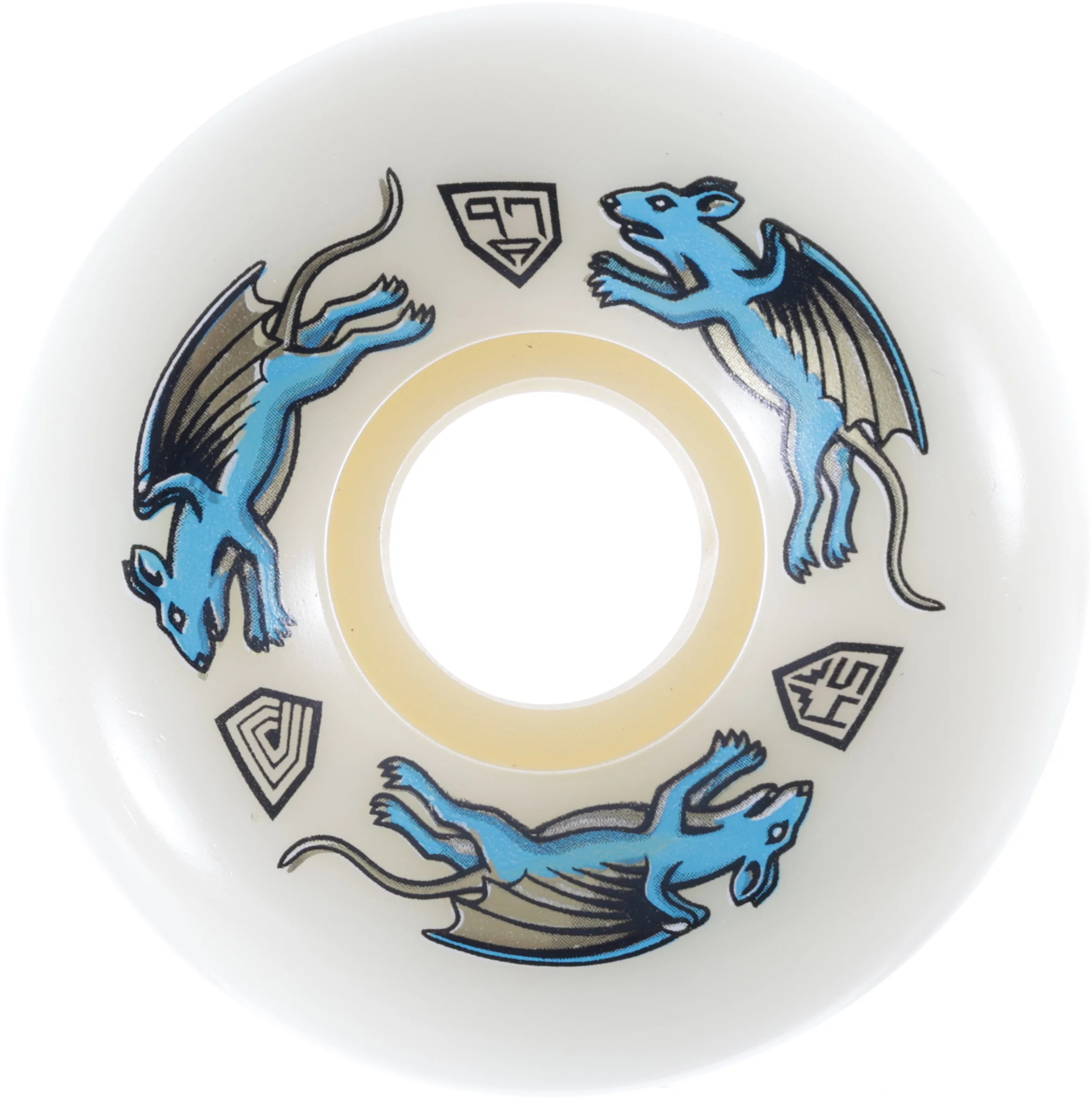 パウエル　Powell Peralta Nano Rats 54mm 93A Nano Rats 93A - Asymmetrical Shapes - Powell-Peralta®