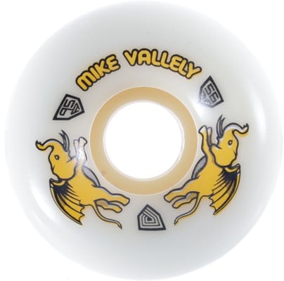 Powell Peralta Vallely Pro V6 Dragon Formula Skateboard Wheels - white (95a) - view large