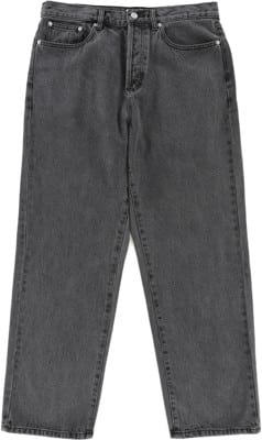 Obey Classic Baggy Denim Jeans - black ash - view large