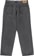 Obey Classic Baggy Denim Jeans - black ash - reverse