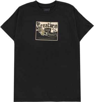 Creature High Country T-Shirt - black - view large