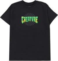 Creature Sideshow Logo T-Shirt - black