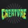 Creature Sideshow Logo T-Shirt - black - front detail