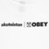 Obey Skateistan Obey Photo T-Shirt - white - reverse detail