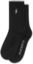 Polar Skate Co. No Complies Forever Business Sock - black