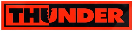 Thunder Bolts MD Sticker - red - view large