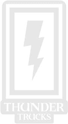 Thunder Boxed Bolt Sticker - white - view large