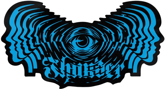 Thunder Mindstate MD Sticker - black/blue - view large