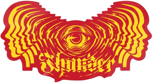 Thunder Mindstate MD Sticker - red/yellow - view large