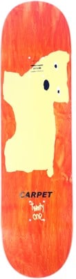 Carpet Low IQ Animal 8.5 Skateboard Deck - orange/yellow - view large