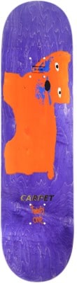 Carpet Low IQ Animal 8.5 Skateboard Deck - purple/orange - view large