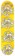 Fancy Lad Cat Treats 8.25 Skateboard Deck - yellow