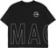 Lakai Lakai x MACBALIFE T-Shirt - black - front