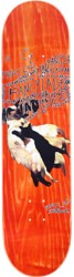 Fancy Lad Cats Feeding 8.1 Skateboard Deck - orange