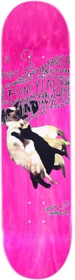 Fancy Lad Cats Feeding 8.1 Skateboard Deck - pink - view large