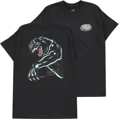 Santa Cruz Natas Sketch Panther T-Shirt - black - view large