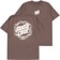 Santa Cruz Razor Dot Center T-Shirt - mocha