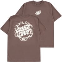Santa Cruz Razor Dot Center T-Shirt - mocha